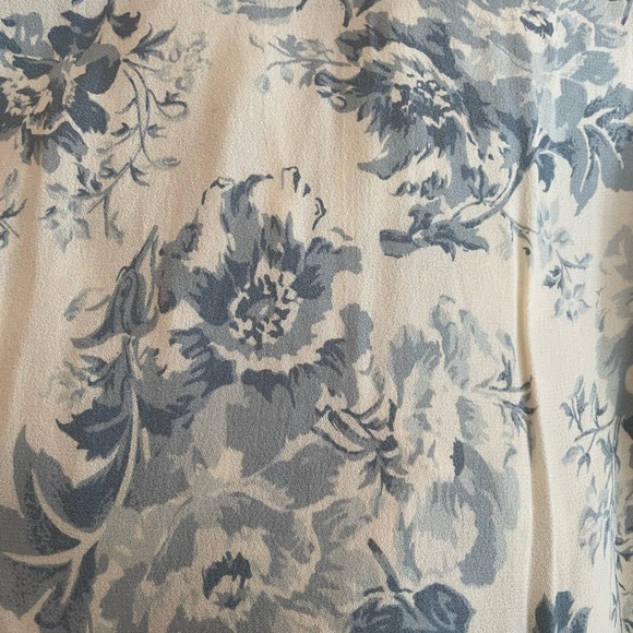 Reformation Gavin Dress in Blue Toile Size 6 - Picture 5 of 8